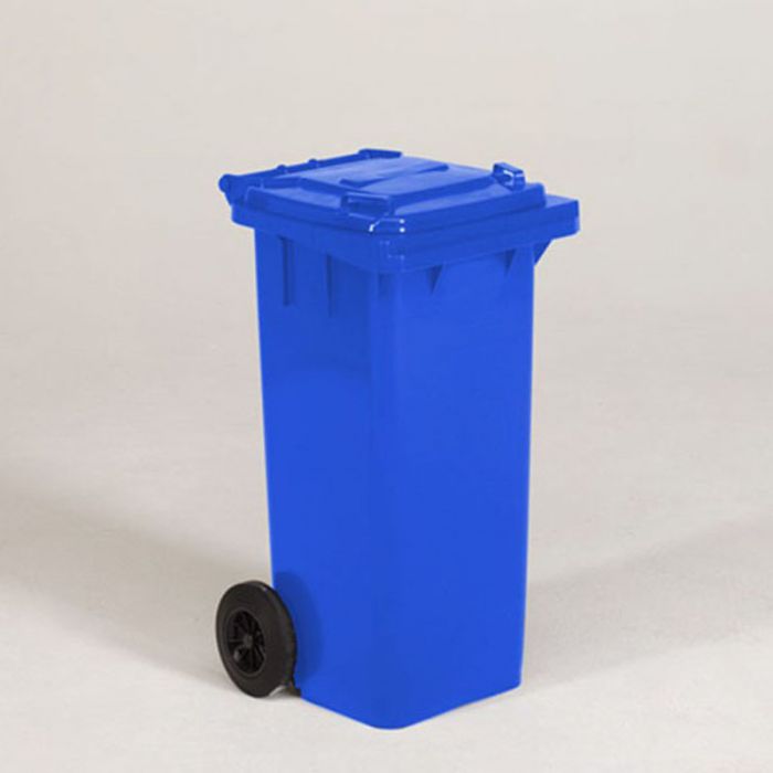2-Rad Müllgroßbehälter mit Automatikschloss, Papierschlitz und Rutsche